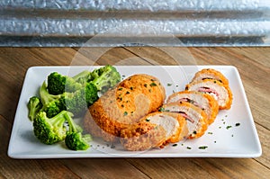 Chicken Cordon Bleu Broccoli