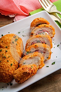 Chicken Cordon Bleu Broccoli