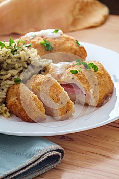 Chicken Cordon Bleu Rice