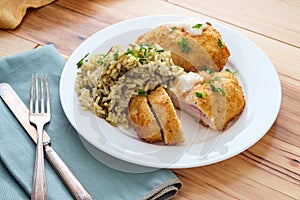 Chicken Cordon Bleu Rice