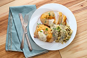 Chicken Cordon Bleu Rice