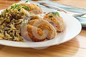 Chicken Cordon Bleu Rice