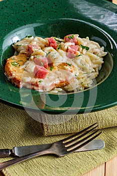 Chicken Cordon Bleu Risotto