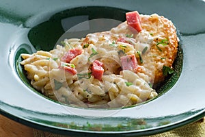 Chicken Cordon Bleu Risotto