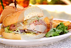 Chicken Cordon Bleu Sandwich photo