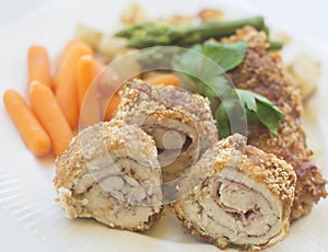 Chicken cordon blue