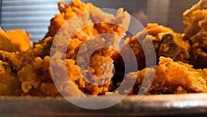 Chicken cruncy and crispy