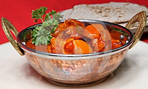 Chicken Curry and Chapatti Bread