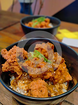 chicken curry cup bop rice bowl korean