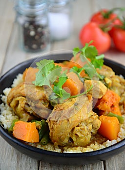 Chicken Curry meal