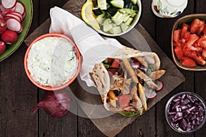 Chicken doner kebab