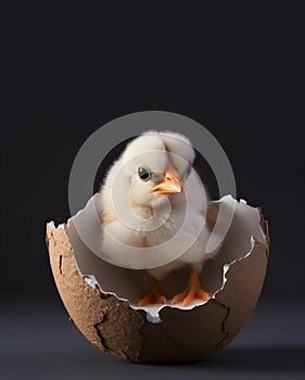 the chicken or the egg concept image