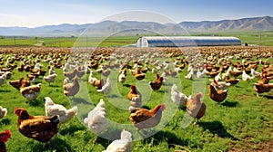 chicken eggs farm