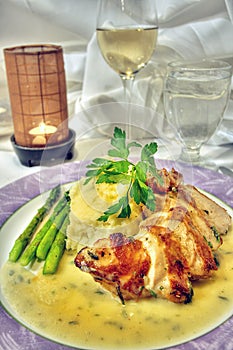 Chicken entree