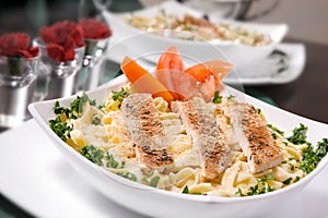 Chicken Fettuccine Alfredo