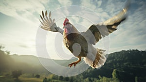 Chicken In Flight: Vray Tracing And Nikon D850 32k Uhd