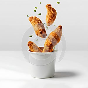 Chicken fries AI-generated