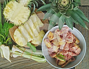 Chicken and Fruit Vegetable