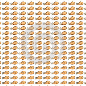 Chicken gift card or cloth, pattern, repeating pattern,