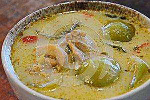 Chicken Green Curry