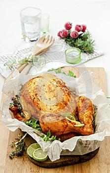Chicken with herbs
