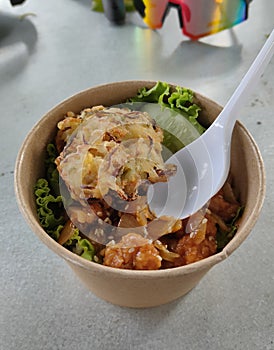 Chicken Karaage Rice Bowl