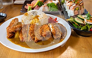 Chicken katsu curry