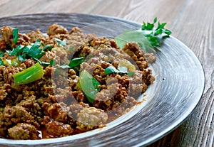 Chicken Keema
