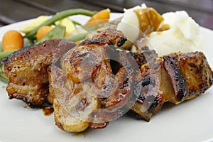 Chicken and Lamb Barbeque