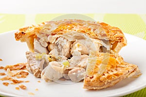 Chicken and Leek Pie