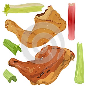 Chicken Leg Quarters BBQ