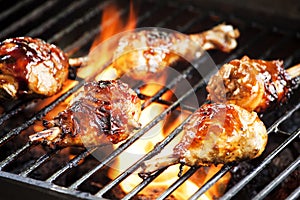 Chicken Legs On The Grill