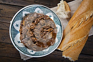 Chicken liver with onions