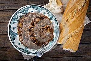 Chicken liver with onions