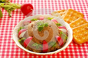 Chicken liver pate