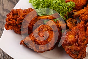 Chicken lollipops