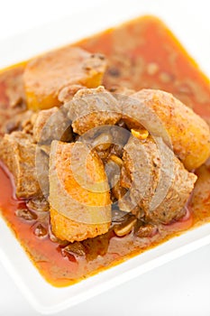 Chicken Massaman curry photo