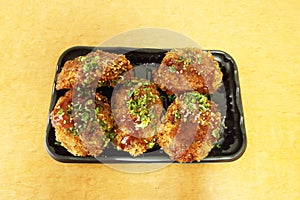 Chicken Milanese Teriyaki sauce