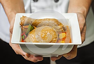 Chicken mussaman curry