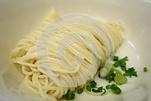 Chicken noodle soup in Din Tai Fung restaurant