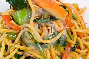 Chicken and Noodle Stir Fry