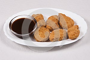 Chicken nuggets dinner