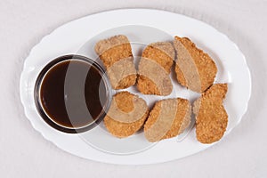 Chicken nuggets dinner