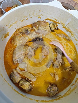 Chicken opor is a typical Eid menu