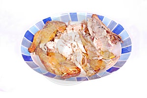 Chicken pieces roasted