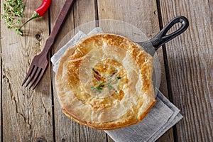 Chicken pot pie