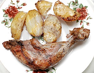 Chicken with potatoes