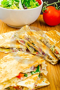 Chicken quesadilla