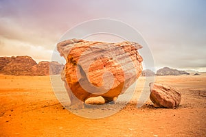 Chicken Rock, Wadi Rum Desert, Jordan