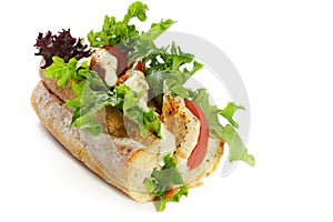 Chicken and Salad Baguette